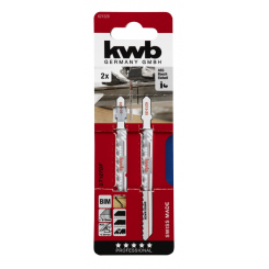 Полотна для лобзика, Bi-Metal, T127DF, 2 шт, KWB (621320)