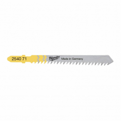 Полотна для лобзика T111C MILWAUKEE, 75мм, (5шт)