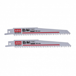 Полотна для шаб.пилок AEG 150х4 по дереву/пластик/металлу, L=150мм, 2шт/уп