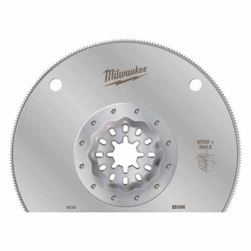 Полотно BiM STARLOCK MILWAUKEE для б/функціонального інструмента, Ø85/28мм (деревина з цвяхами)