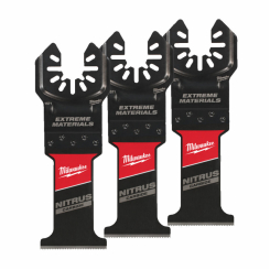Полотно для мультітула Bi-Metal Carbide WM Nitrius OPEN-LOK™ MILWAUKEE, 35х50мм, (3шт), (міцний мультіматеріал)