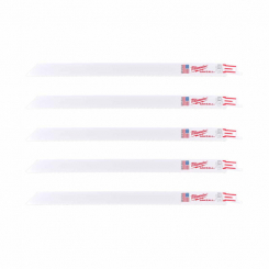 Полотно для шабельних пил THIN KERF MILWAUKEE, 300х1,4мм, (5шт), (метал)