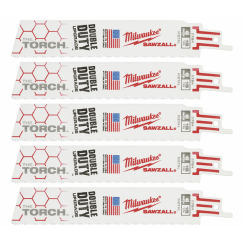 Полотно для шабельних пил TORCH MILWAUKEE, 150/1,4мм, (5шт), (метал)