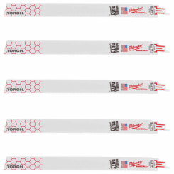 Полотно для шабельних пил TORCH MILWAUKEE, 300х1,4мм, (5шт), (метал)