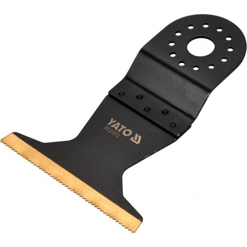 Полотно-насадка різальне біметал для реноватора YT-82223 YATO по дереву і металу, l= 90 мм, w= 65 мм