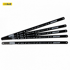 Полотно пиляльне для ножівки S&R Meister 300 мм 18 TPI по металу 5 шт