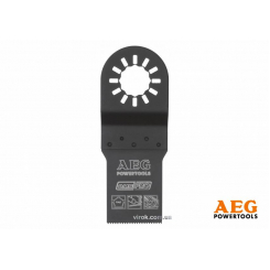 Полотно різальне біметал до реноваторів OMNI AEG по дер/мет/ПВХ, шир.- 28 мм, глиб- 40 мм