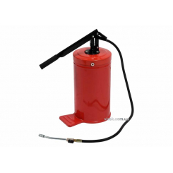 Помпа мастильна YATO: місткість-16 кг, сопло зі шлангом l=1.5 м, макс. P= 20.5 МПа