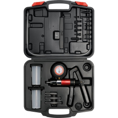 Помпа ручна вакуумна YATO з обладунками, кпл. 22 шт., P=-1-3 Bar [5], набір