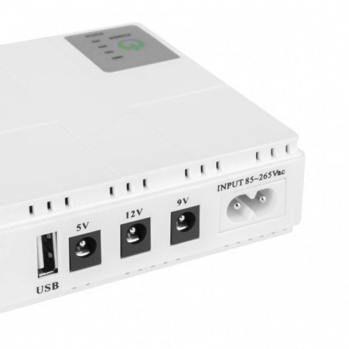 Портативне джерело безперебійного живлення GreenVision GV-008-UPS-DC1018W White
