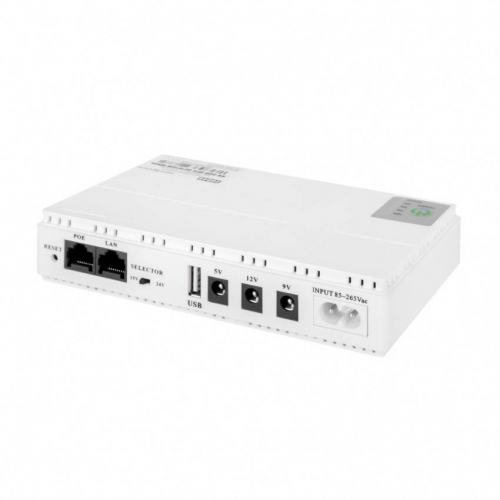 Портативне джерело безперебійного живлення GreenVision GV-008-UPS-DC1018W White