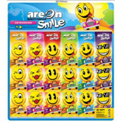 Повітря AREON сухий лист Smile Dry MIX на планшеті (60)