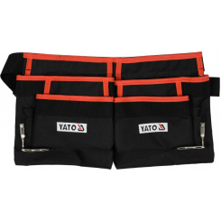 Пояс з 4 кишенями для інструментів та 2 петлями для молотків YATO