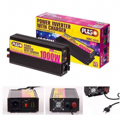 Перетворення. напруги/зарядні. уст-во PULSO IMBC-1010/12V-220V/1000W/10A/мод.хвиля/клеми