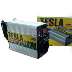 Перетворення. напруги TESLA ПН-22200/12V-220V/200W/