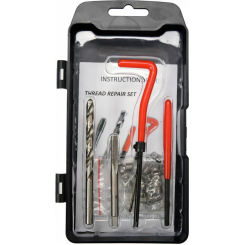 Приладдя для відновлення внутрішнього різьблення YATO: М6 x 1 мм, HSS 4241/4341, 30 шт.