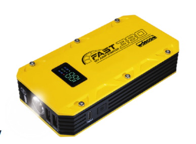 Пристрій пускозарядний Deca FAST 380,2,5 Аг/37Втг,12 /3,7v*4, LiFe PO4,1000A,8000J, 5B-2A,3 год,370г
