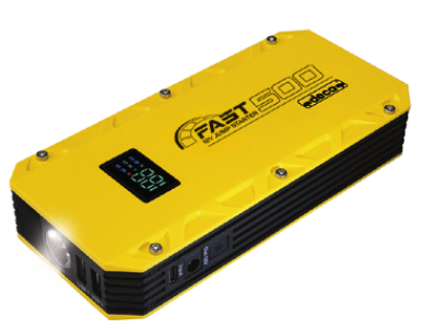 Пристрій пускозарядний Deca FAST 500, 3 Аг/45Втг,12 /3,7v*4, LiFe PO4,1200A,12000J, 5B-2A,5 год,500г