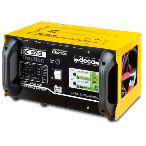 Пристрій зарядний Deca DC 3713 Traction, 230В/50Гц,6-12-24В,760Вт,5,5-11-22А,37А,30-270А/г,12кг