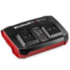 Пристрій зарядний на два акумулятора Einhell Power-X-Twincharger 4 A (4512161)