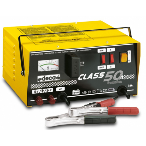 Пристрій зарядний професійнийDECA CLASS 50A, 220 В, 12-24 В, 50 А, 15-500 Аh, 11,8 кг