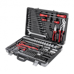 Професійний набір інструментів 1/4", 1/2", 119 од., Cr-V INTERTOOL ET-7119