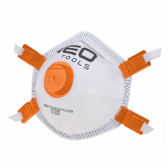 Протипилова напівмаска FFP3 з клапаном, силіконове ущільнення