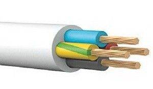 Провід ПВС нг 4х4 БІЛИЙ (ПРЕМІУМ)