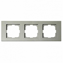 Рамка 3-на GRANO антрацит