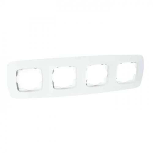 Рамка 4-на біла ELA