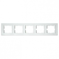 Рамка 5-на біла MINA