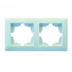 Рамка RIGHT HAUSEN VELENA 2-а горизонт. біла