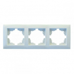 Рамка RIGHT HAUSEN VELENA 3-я горизонт. біла