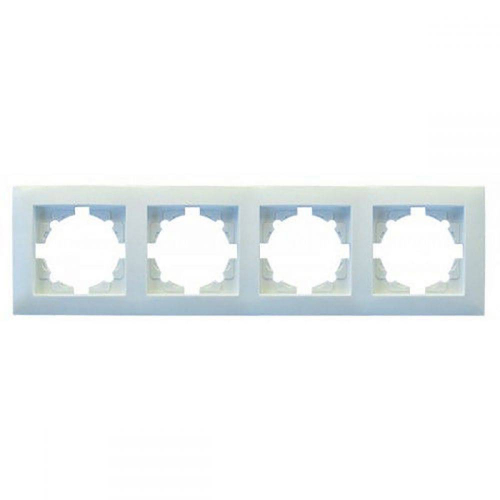 Рамка RIGHT HAUSEN VELENA 4-а горизонт. біла