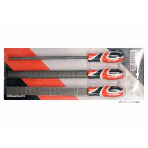 Рашпилі по дереву YATO: L=250 мм,
