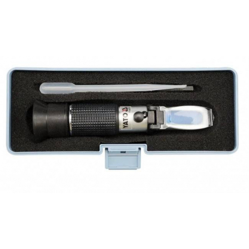 Рефрактометр для електроліту та інших рідин авто YATO YT-06722.