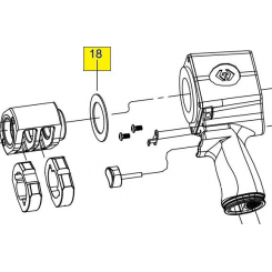 Ремкомплект гайковерта 33621 (рамка молотка)