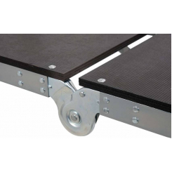 Риштування складане на 2 колес YATO з платфор- 104х 40см висота- 90см, 154x 113.5x 86см, з алюмінію