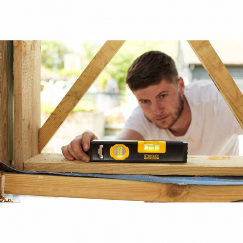 Рівень Classic Box Level TORPEDO алюмінієвий завдовжки 230 мм з двома капсулами та магнітами.