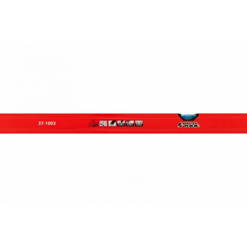 Рівень MASTERTOOL 100 см 2 капсули 0.5 мм/м фрезерована поверхня 37-1003