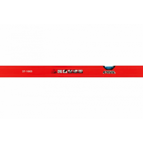 Рівень MASTERTOOL 100 см 2 капсули 0.5 мм/м фрезерована поверхня 37-1003