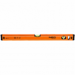 Рівень алюмінієвий 60 см, 2 вічка