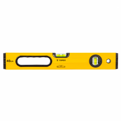 Рівень алюмінієвий, тип 600, 40 см, 2 вічка