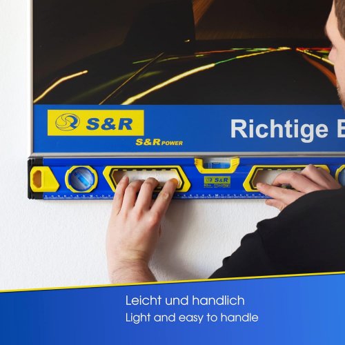 Рівень магнітний S&R 600 мм