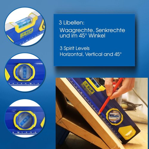 Рівень магнітний S&R 600 мм