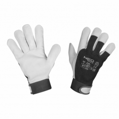 Робочі рукавички, 2122X, козяча шкіра, липучки, розмір 8 ", CE