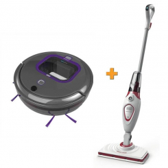 Робот-пилосос з інтелектуальною технологією BLACK DECKER 14,4 В, 2 Ач, Li-Ion, 28.8 Вт, 1000 мл BDS1616R