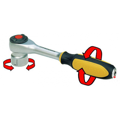 Ротаційна тріскачка PROXXON ROTARY S на 1/4 (код 23082)