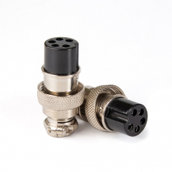 Роз'єм п'ятиполюсний кабельний GX16-5 (гніздо) Welding Dragon