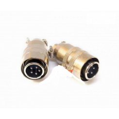 Роз'єм п'ятиполюсний кабельний "тато" ХS 12K5P